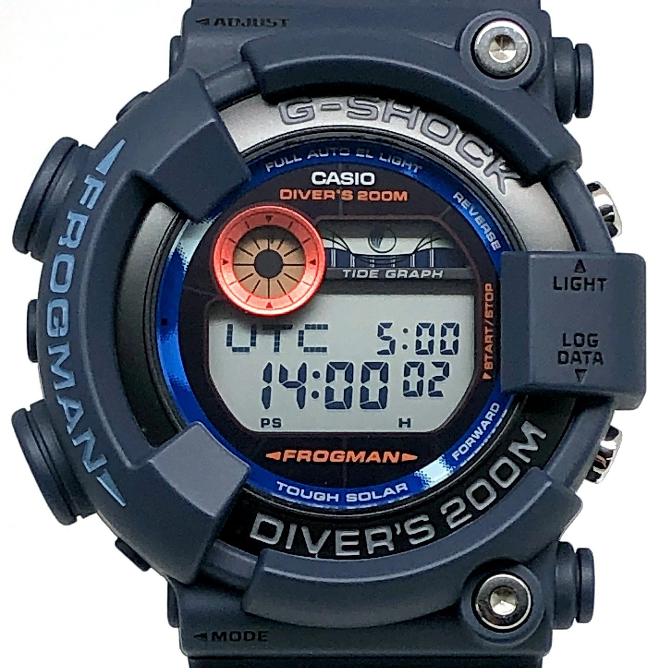G SHOCK CASIO Wristwatch GF 8250CM 2 FROGMAN Men In Camouflage Tough Solar Tide