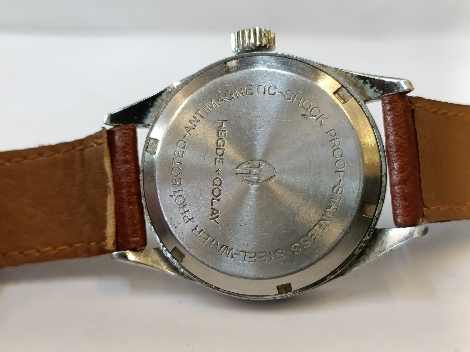 HEGDE-GOLAY WINDING MULTICOLOUR DIAL INDIA MEN’S WORKING CONDITION