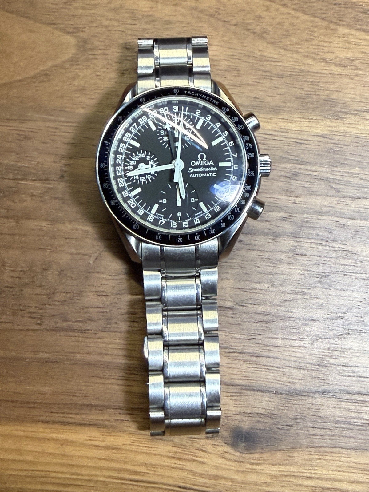 OMEGA Speedmaster Reduced Day-Date Model 3520.50 – Please Read Description
