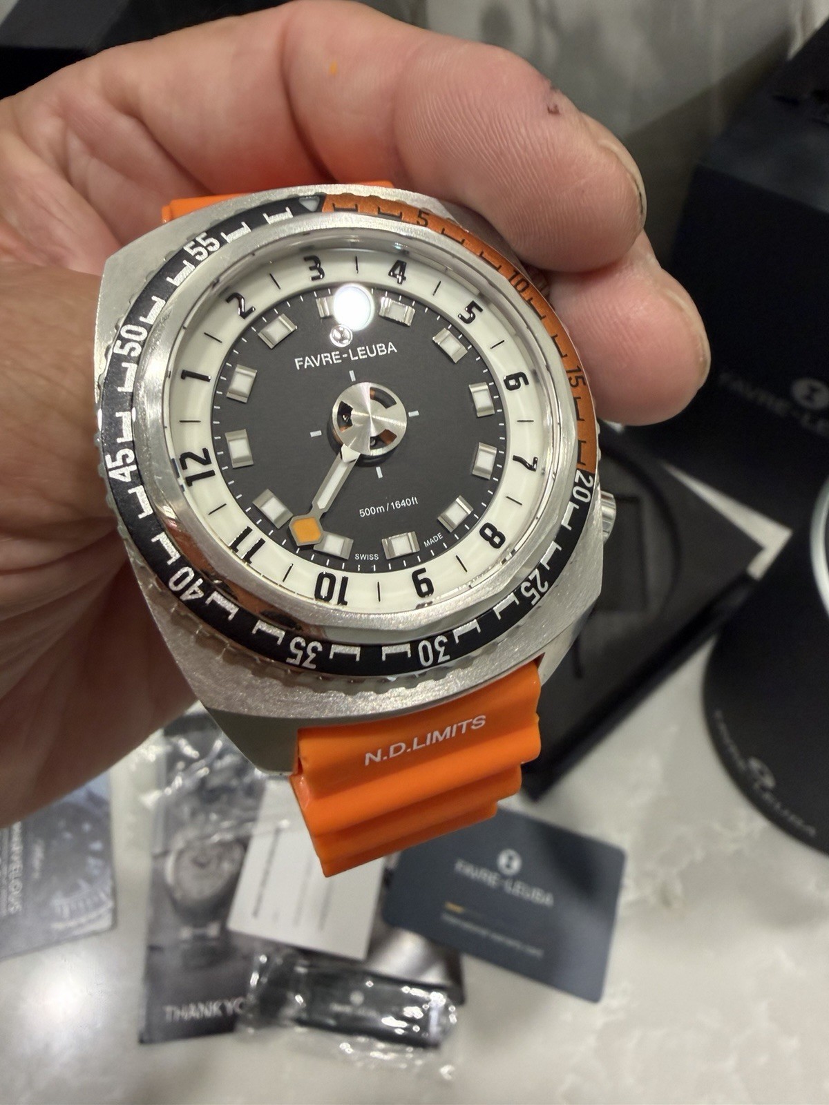 Favre Leuba Raider Harpoon Diving Automatic Watch