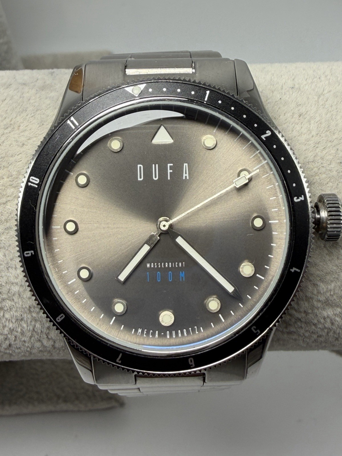 Dufa DF-9035 New Battery Mens Meca Watch 42MM 6.5″ Made In Germany