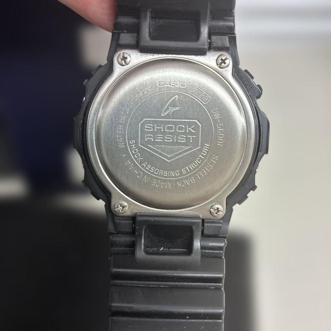 Casio G-SHOCK DW-5600E-1 M3229 Digital Watch Used
