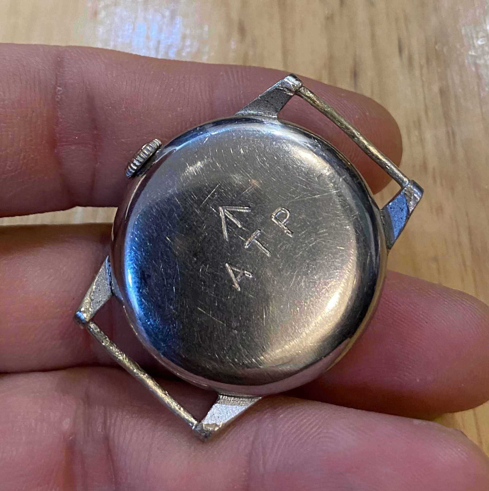vintage Rare Cyma Early Gilt Dial Issued ATP British Army Military PLSREAD