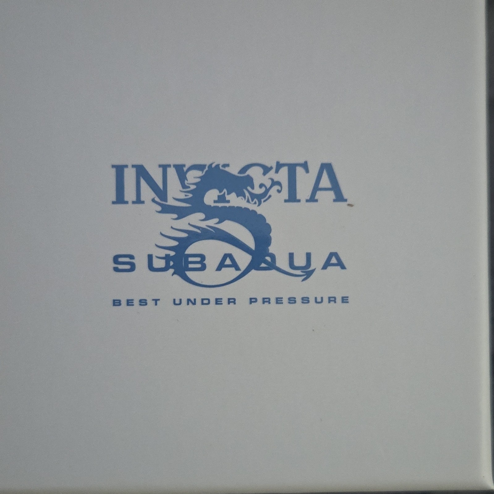 Invicta Subaqua Quartz Diver Watch 100m Rotating Bezel Gray Dial Strap Box