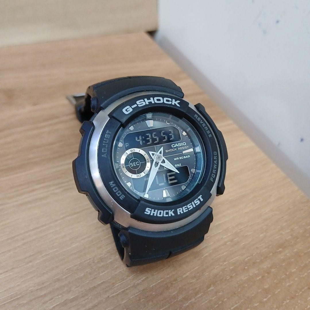 Casio G-SHOCK G-300 Black Analog Digital Watch