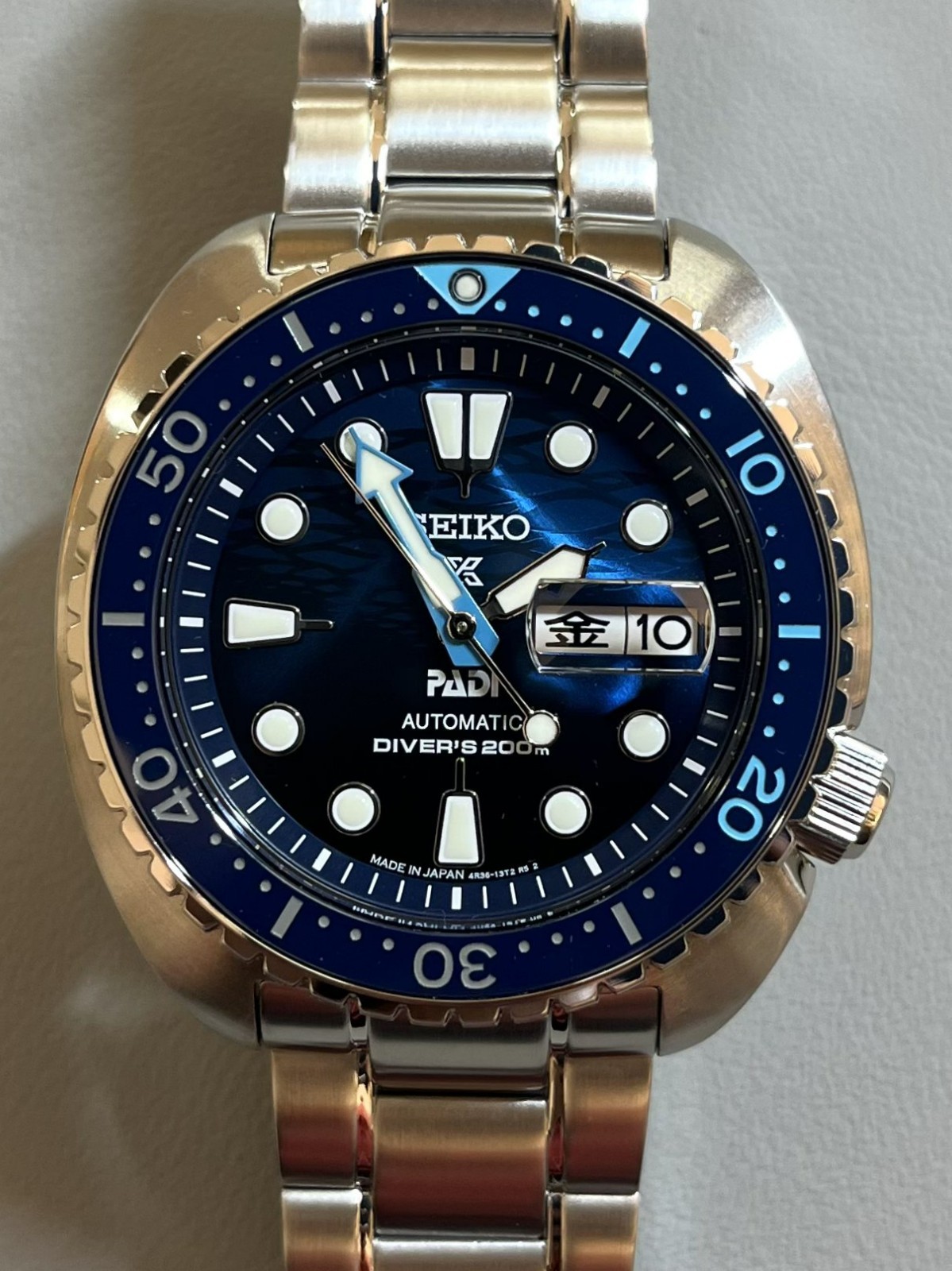 SEIKO Prospex SBDY125 PADI Special Edition King Turtle Automatic Diver Watch New