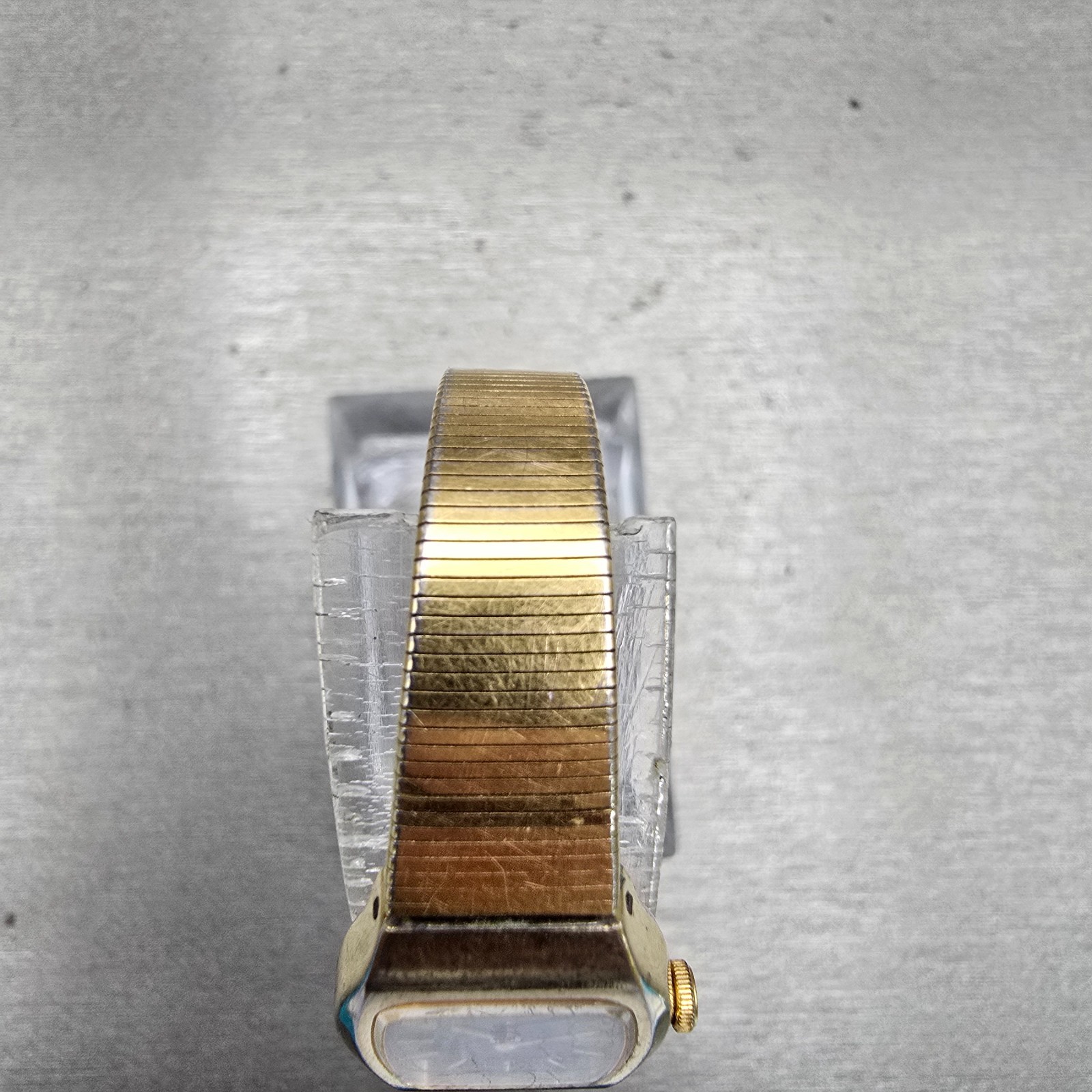 Seiko Watch Women 16mm Brown Dial Gold Tone Oval 2C20-5559 New Battery Vintage