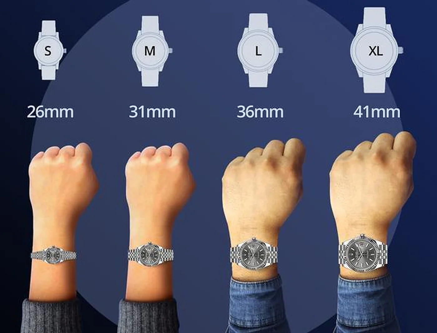 Rolex Datejust 41 5.9CT Diamonds Watch With Blue Roman Dial 126300 Box Papers