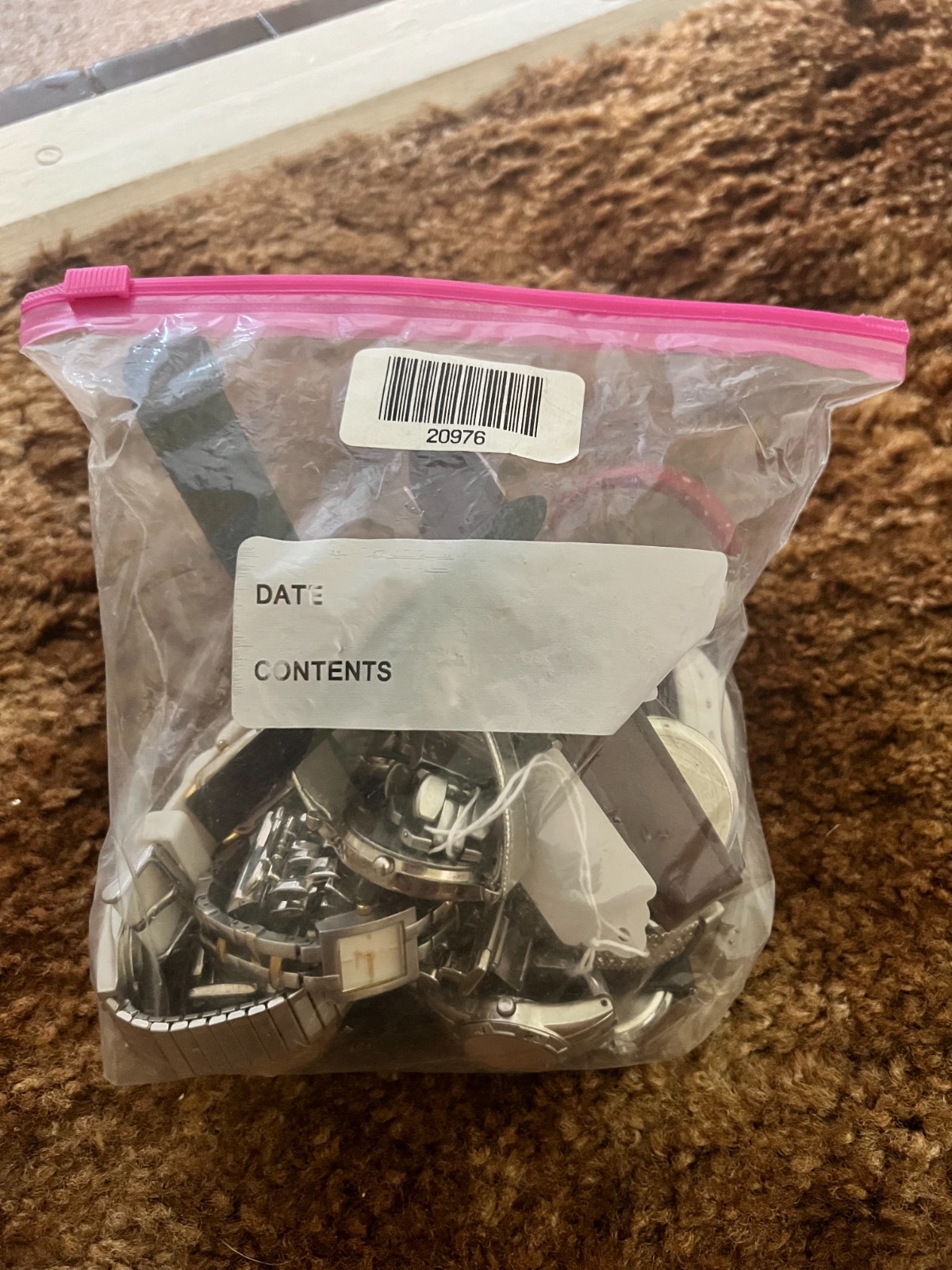 Bag of 20 Watches, Various Brands (Mostly Fossil), Not In Working Condition