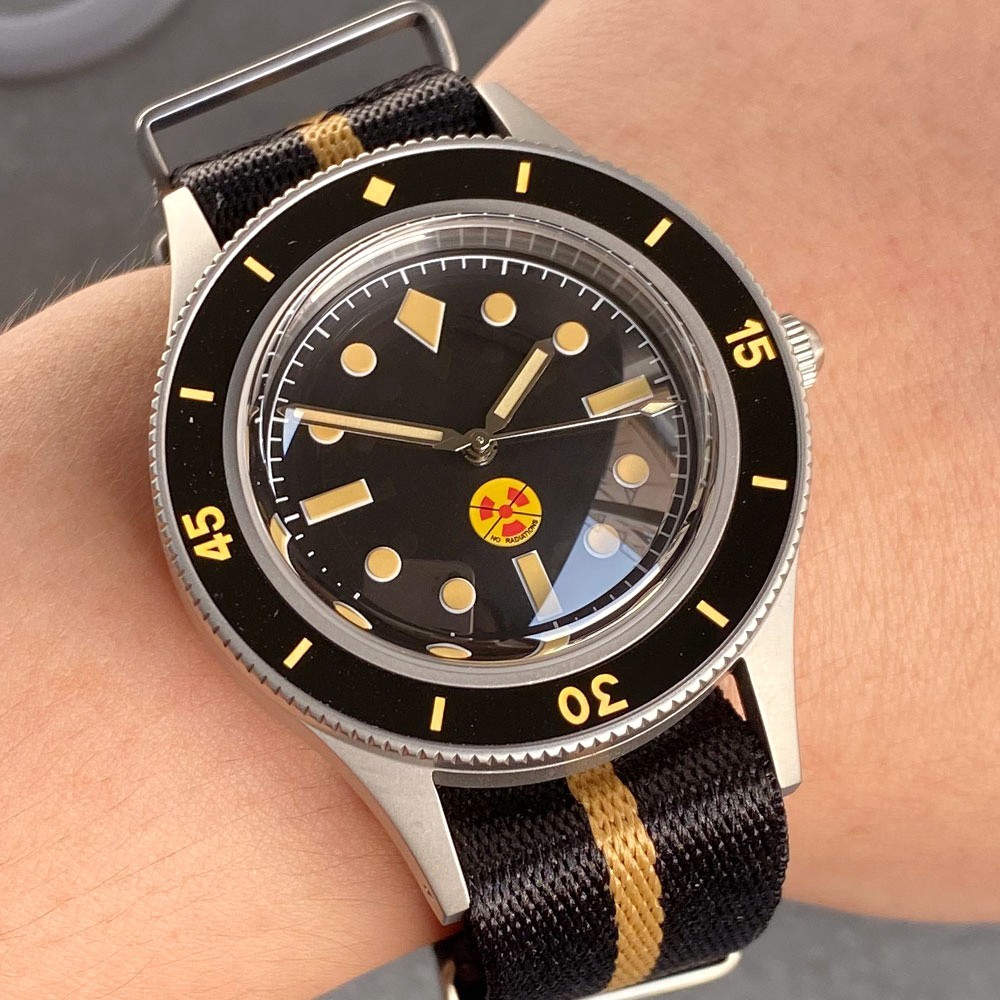 Lume Tandorio 40mm Sapphire 200m Diving Automatic Japan NH35 PT5000 Men Watch
