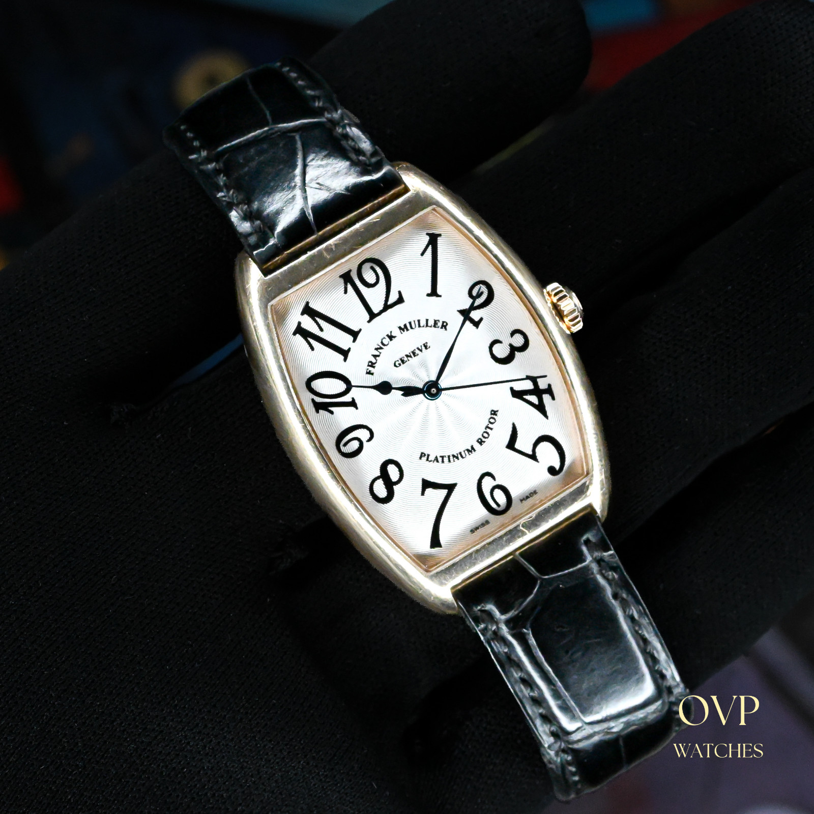 Franck Muller Casablanca Platinum Rotor – Yellow Gold – Watch Only