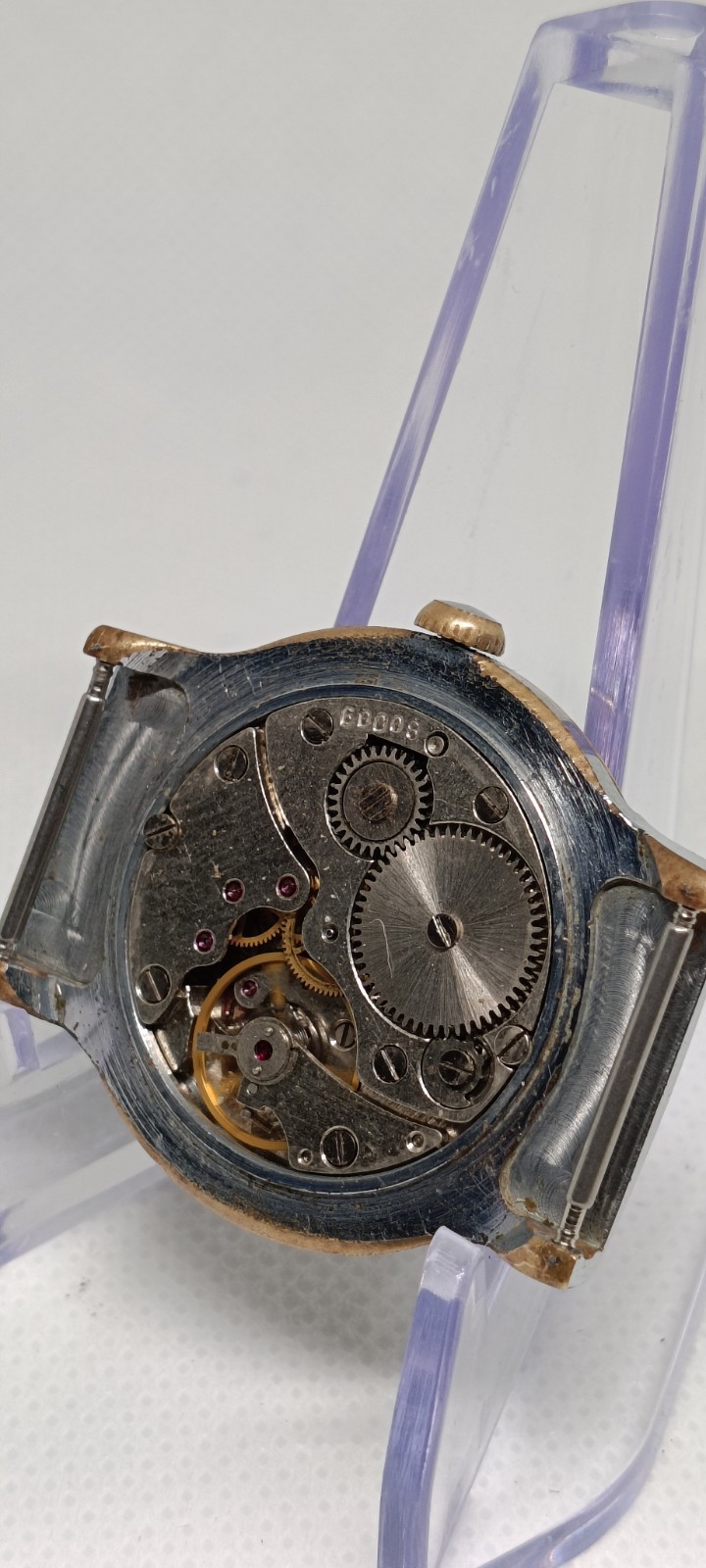 Vintage Soviet ZIM Mechanical Watch USSR Brown Dial Small Seconds – Working