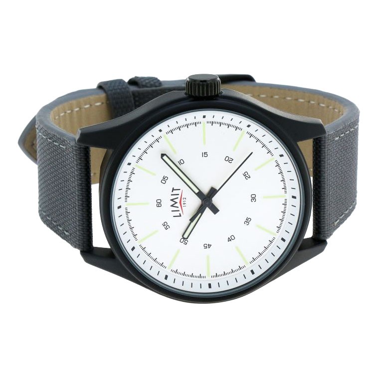 Limit Gents Pilot White Dial Watch 5949