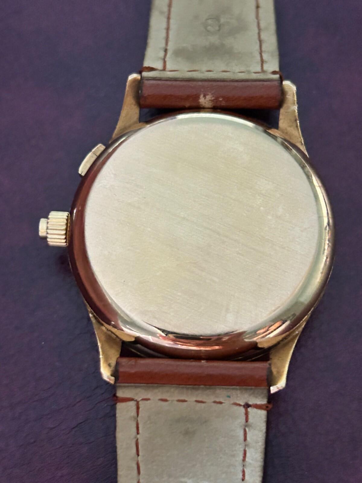 Tissot Chronograph Monopusher Rose Gold 18K Vintage Rare Cal. Lemania 15cht