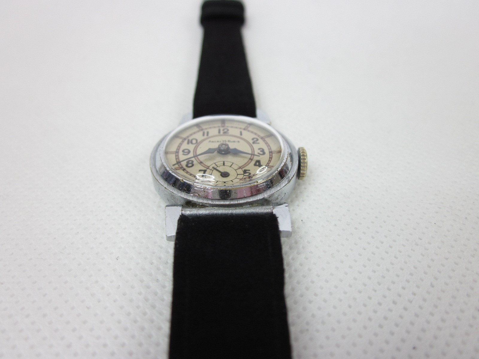 ANCRE 15 JEWELS MOVEMENT STILL MECHANICAL WRISTWATCH X WOMEN WORKING