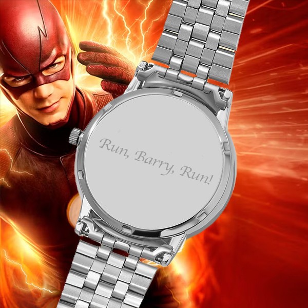 The Flash CW Engraved Wristwatch