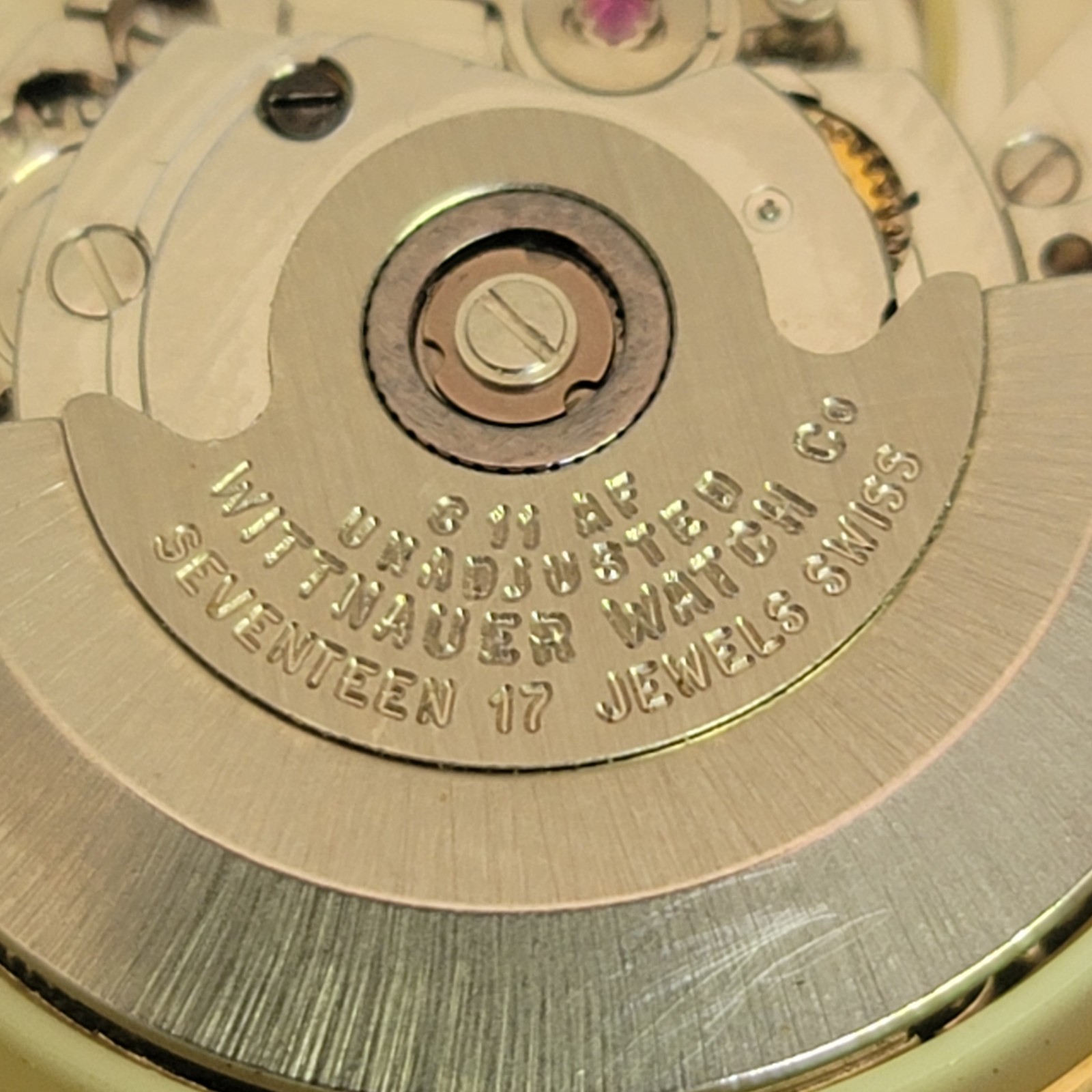 Wittnauer Genève Automatic MOP Dial ETA 2783 Date Watch Swiss – BB01