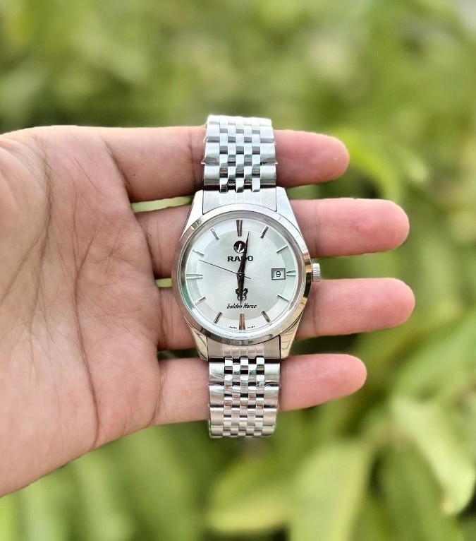 Rado Golden Horse Automatic Men’s Watch White Dial Refurbished Mint Condition