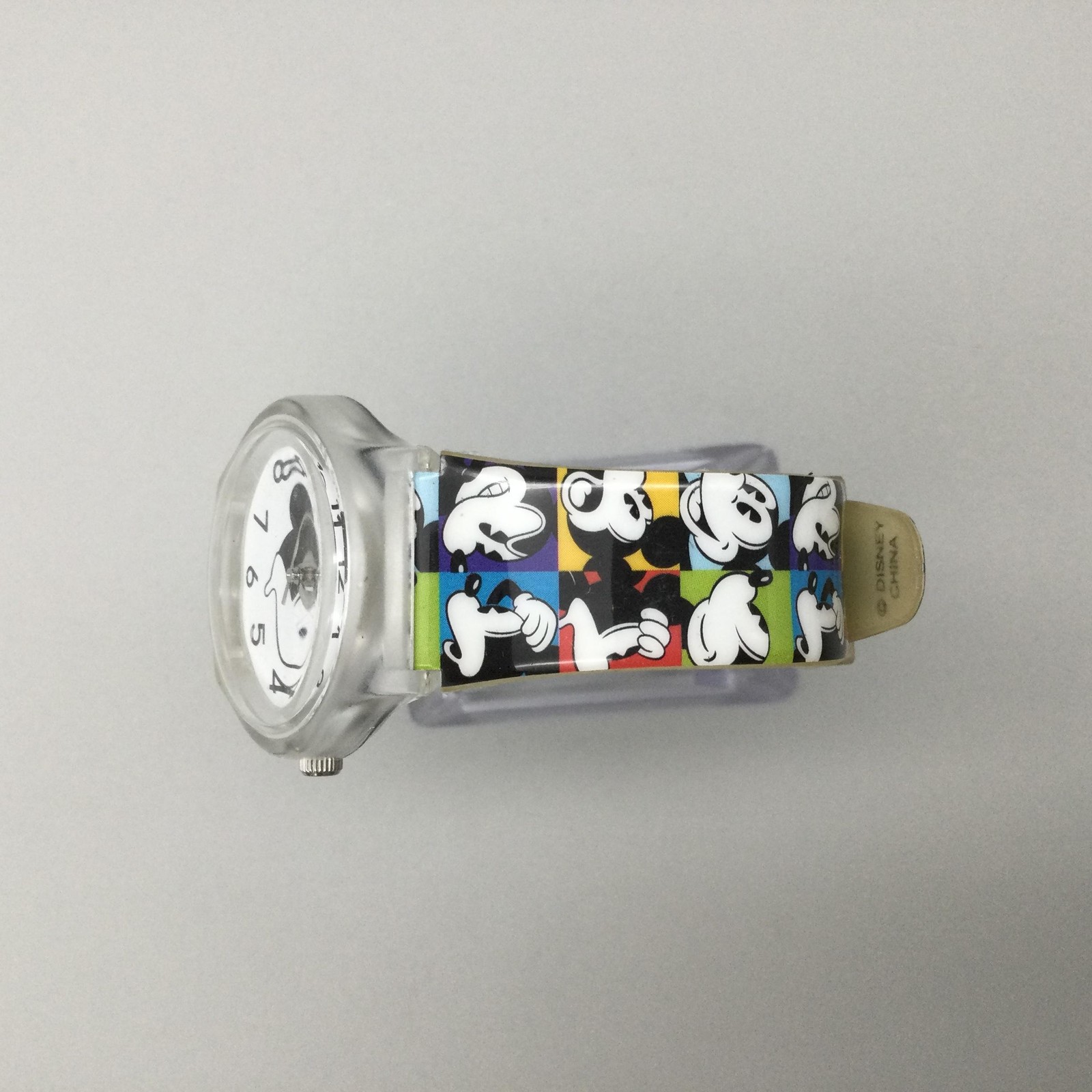 Disney Parks Womens Watch 33mm Mickey Mouse White Dial Multicolor New Battery