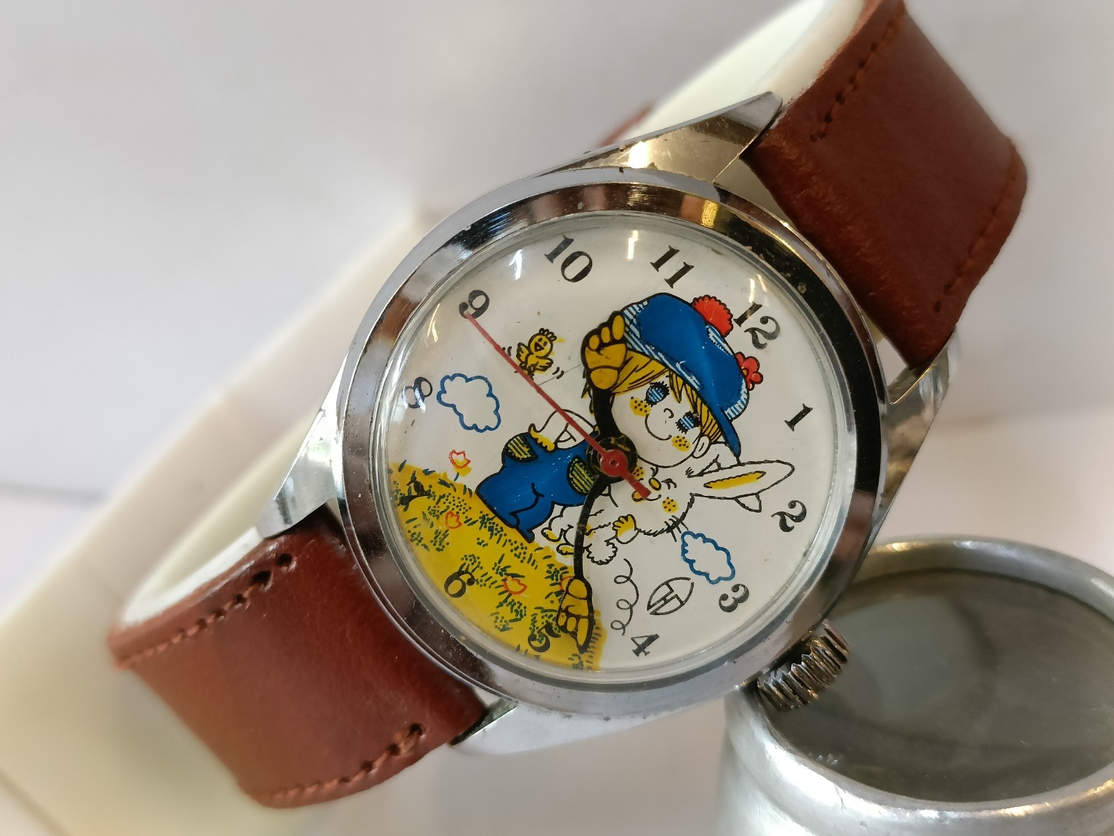 HEGDE-GOLAY WINDING MULTICOLOUR DIAL INDIA MEN’S WORKING CONDITION