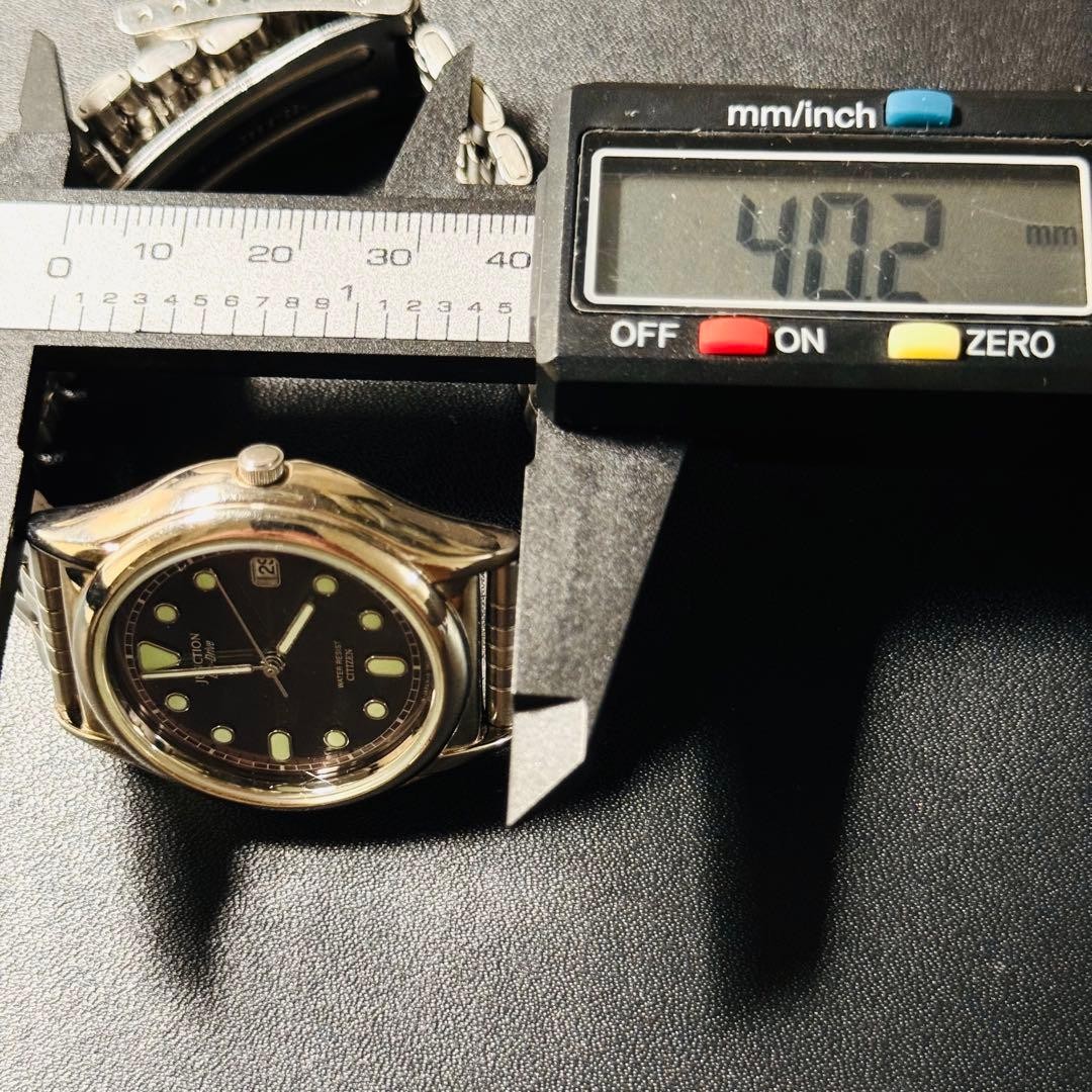 Citizen Junction Eco-Drive Solar Watch, Black Dial, 7821 【From Japan】
