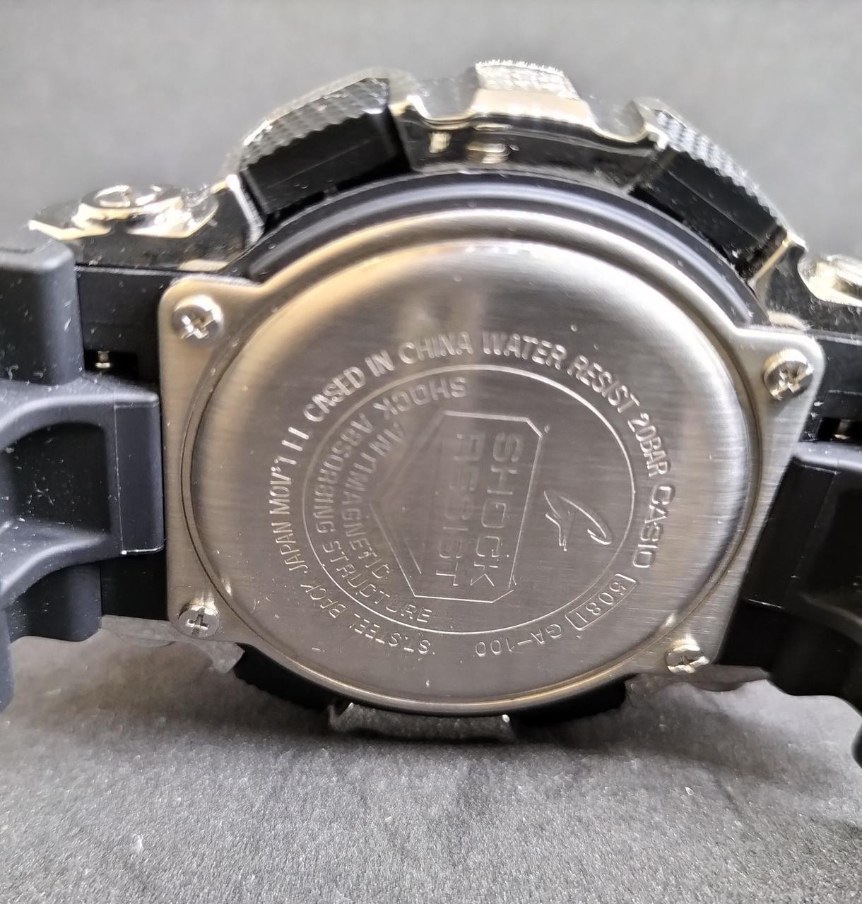 CASIO G-SHOCK GA100 Black Men Watch Auth Japan