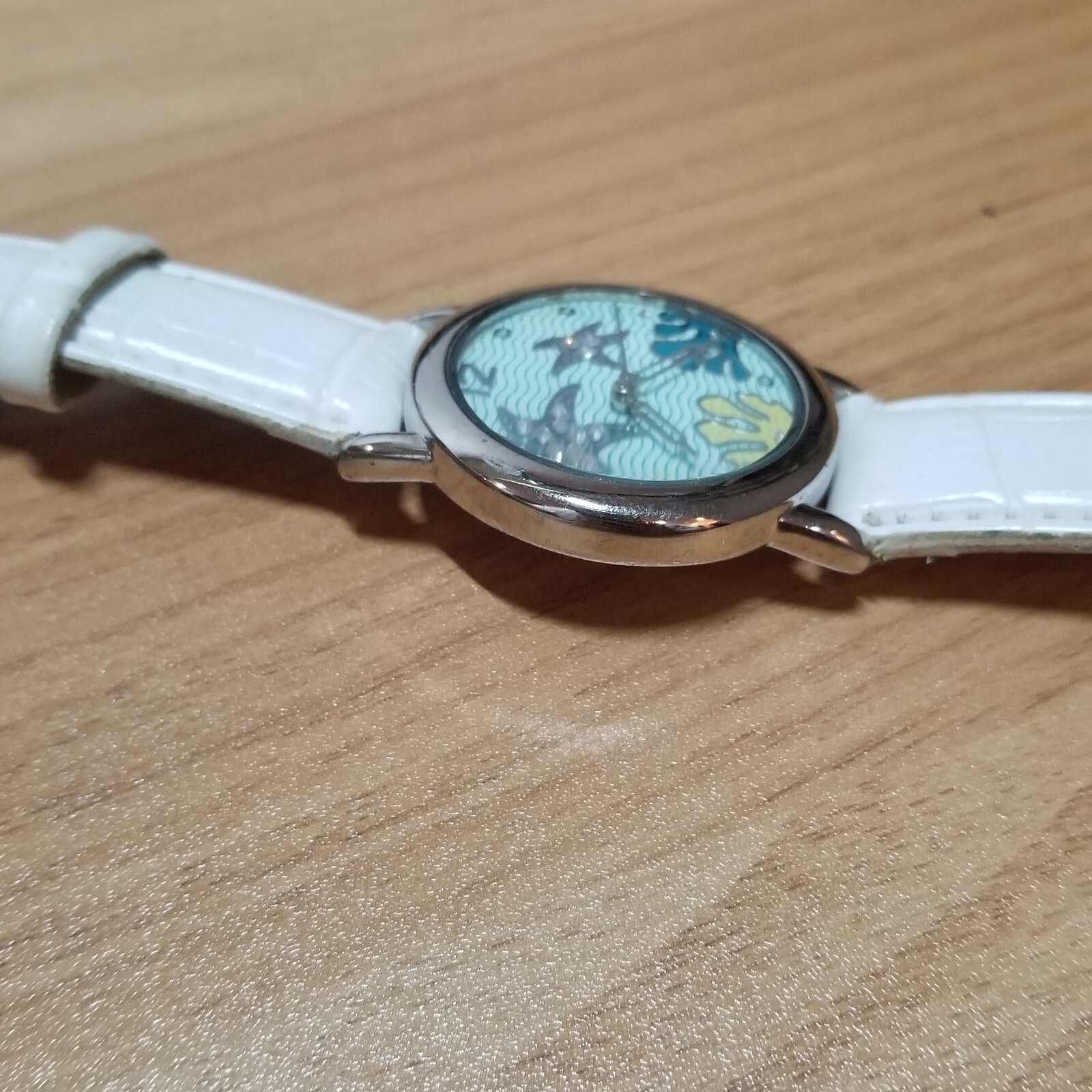 Starfish Rhinestone Ladies Watch Underwater Ocean Beach Summer Fish Coral 35mm