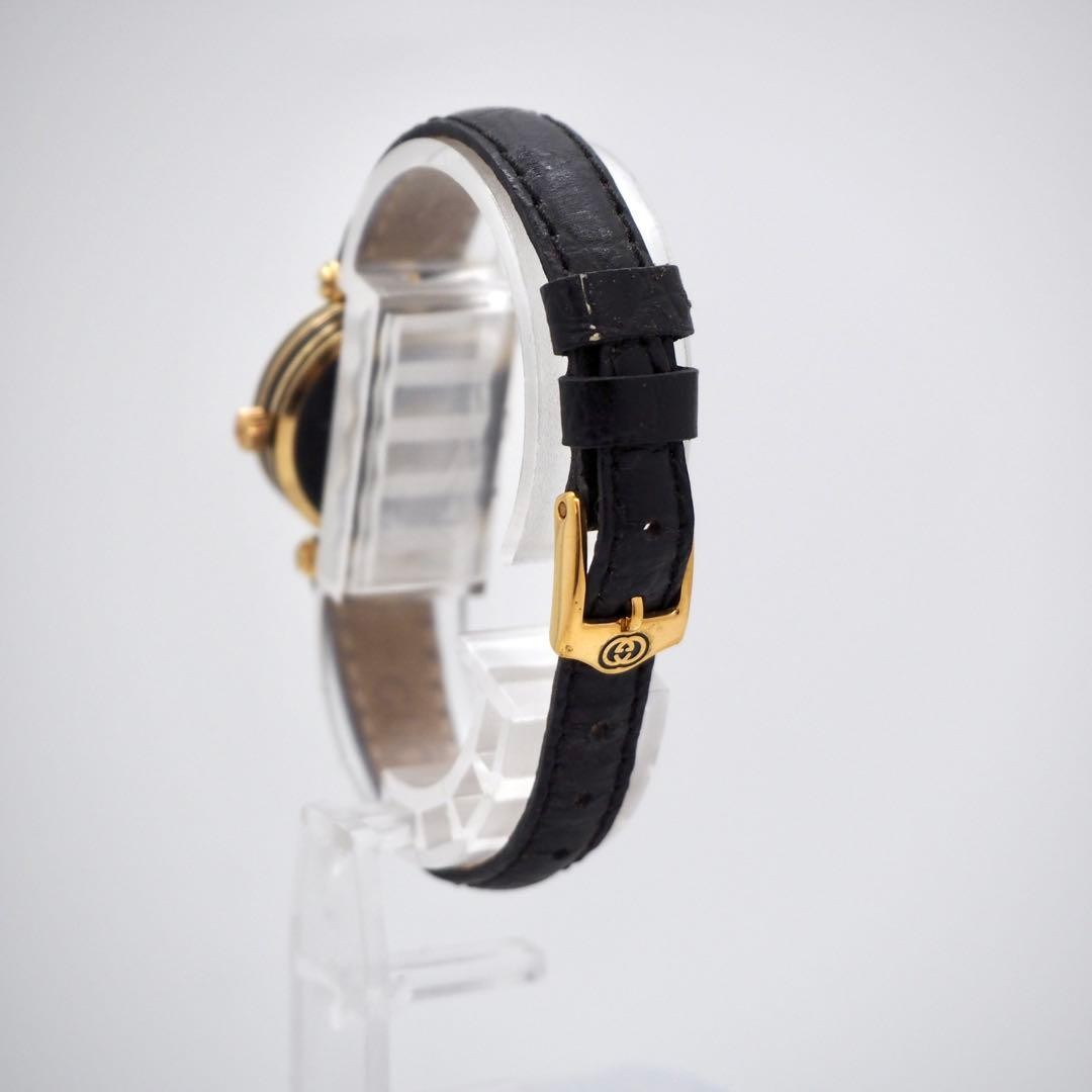 Gucci Women’s Sideline Quartz Watch Black Roman Index Japan 0714637