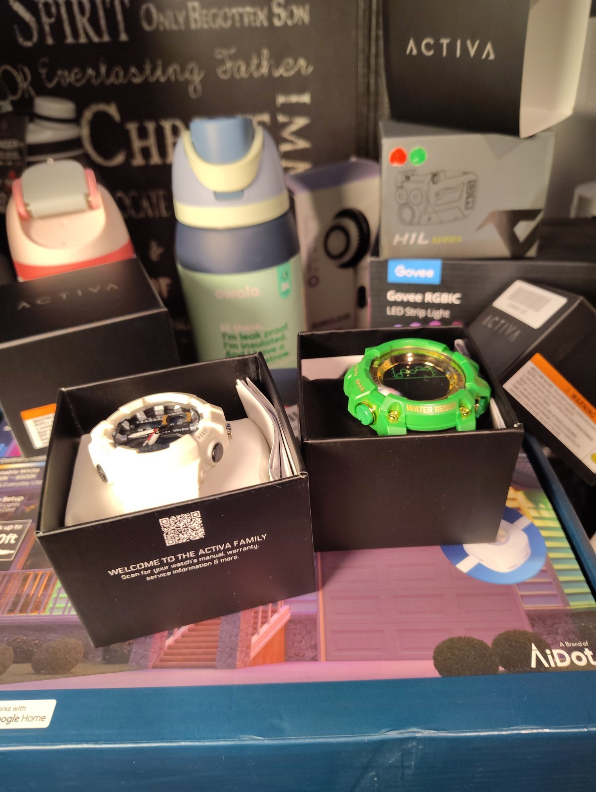 Activa X Invicta Men’s Digital Watch DEAL! The Green Hulk & Frosty White. BOTH!