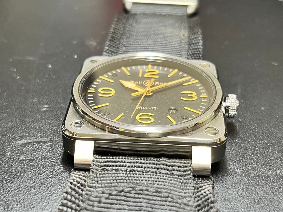 Bell & Ross BR03-92 Golden Heritage Black Dial 42mm Men’s Watch