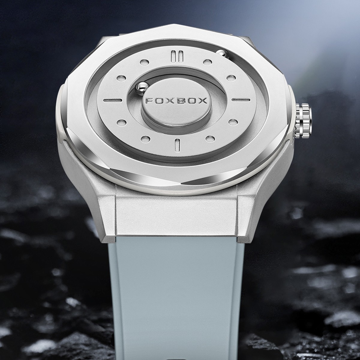 LIGE Men Watch Quartz Scrolling Bead Magne 3ATM Waterproof Sport Man Wristwatch