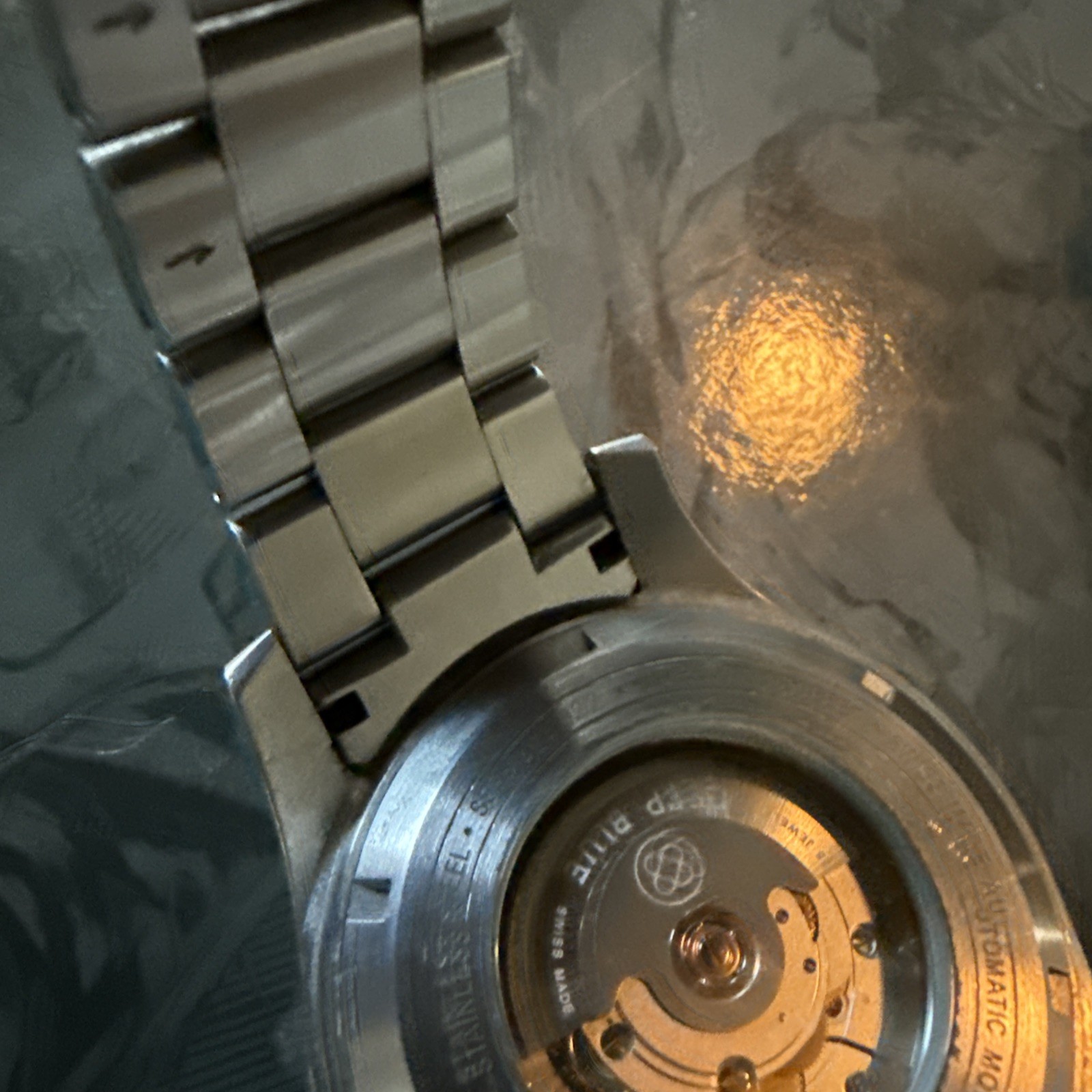 Deep Blue Alpha Marine 500 Full Lume Dial Automatic Sapphire #0256 Rare