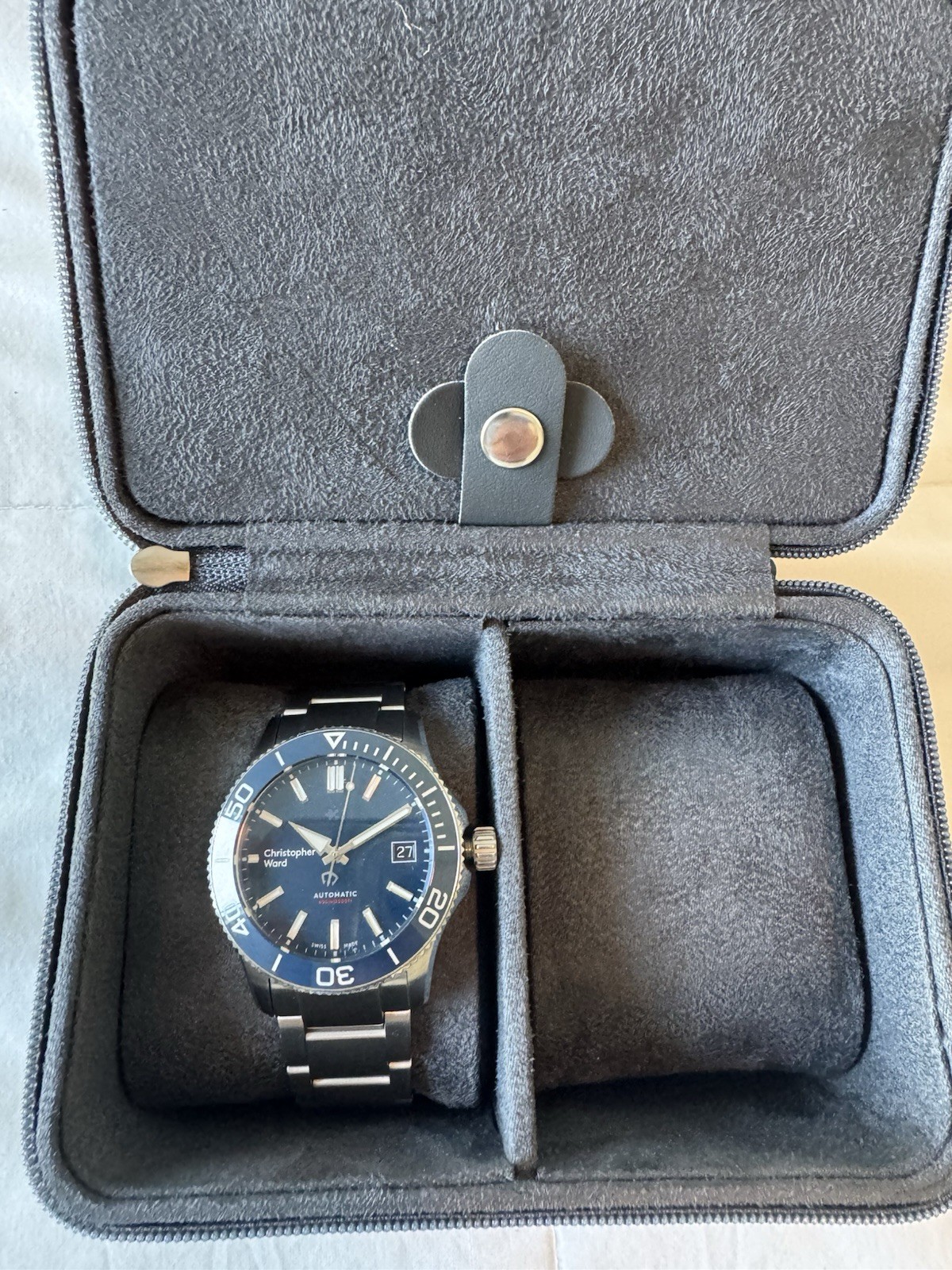 Christopher Ward C60 Trident Pro 600 MK3 – Blue – 38mm
