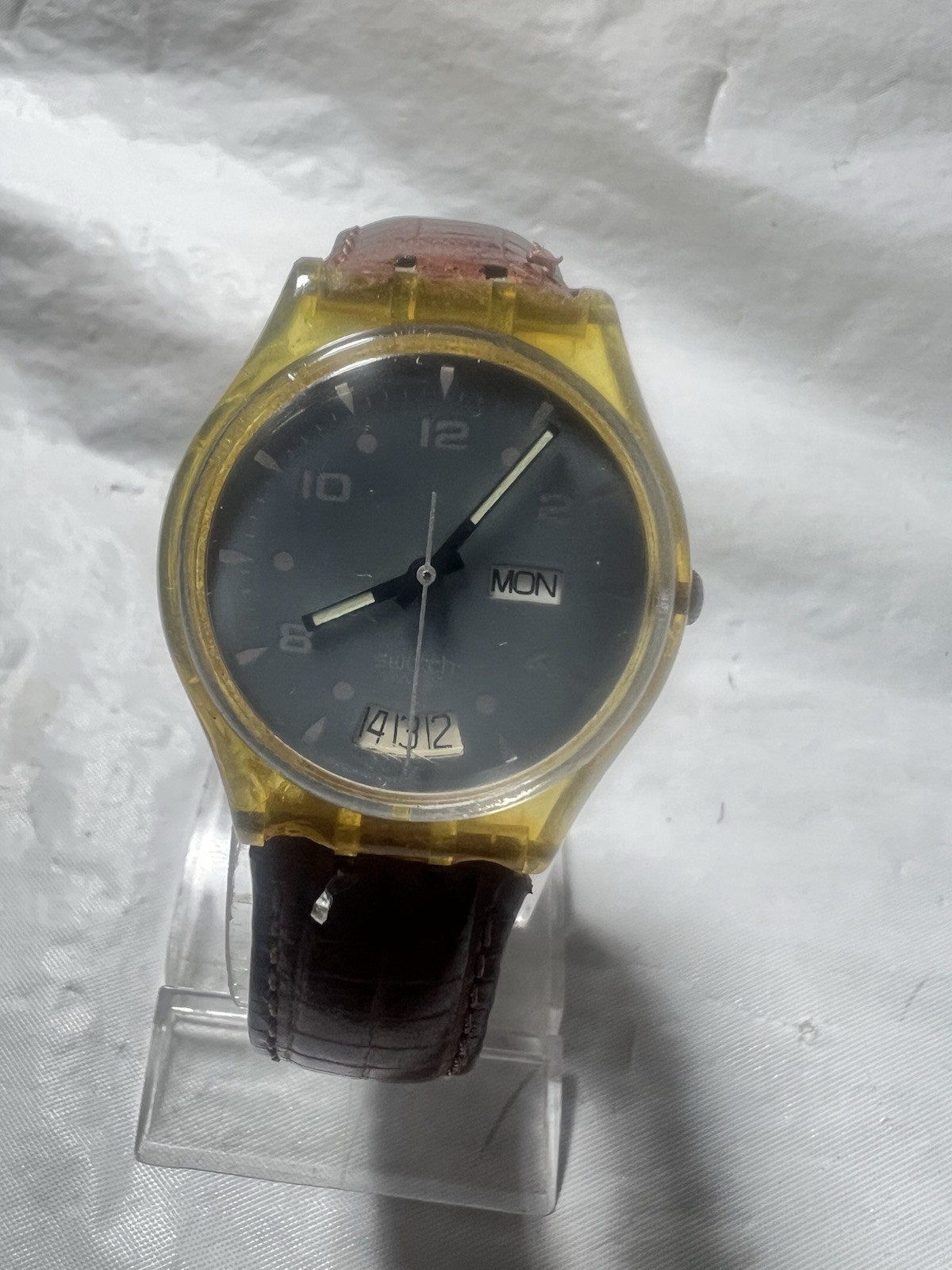 Swatch AG1991,GENT,(Open Windows) GK702,[5.3,5.9],Day/Date,34mm,30M, unisex Watc