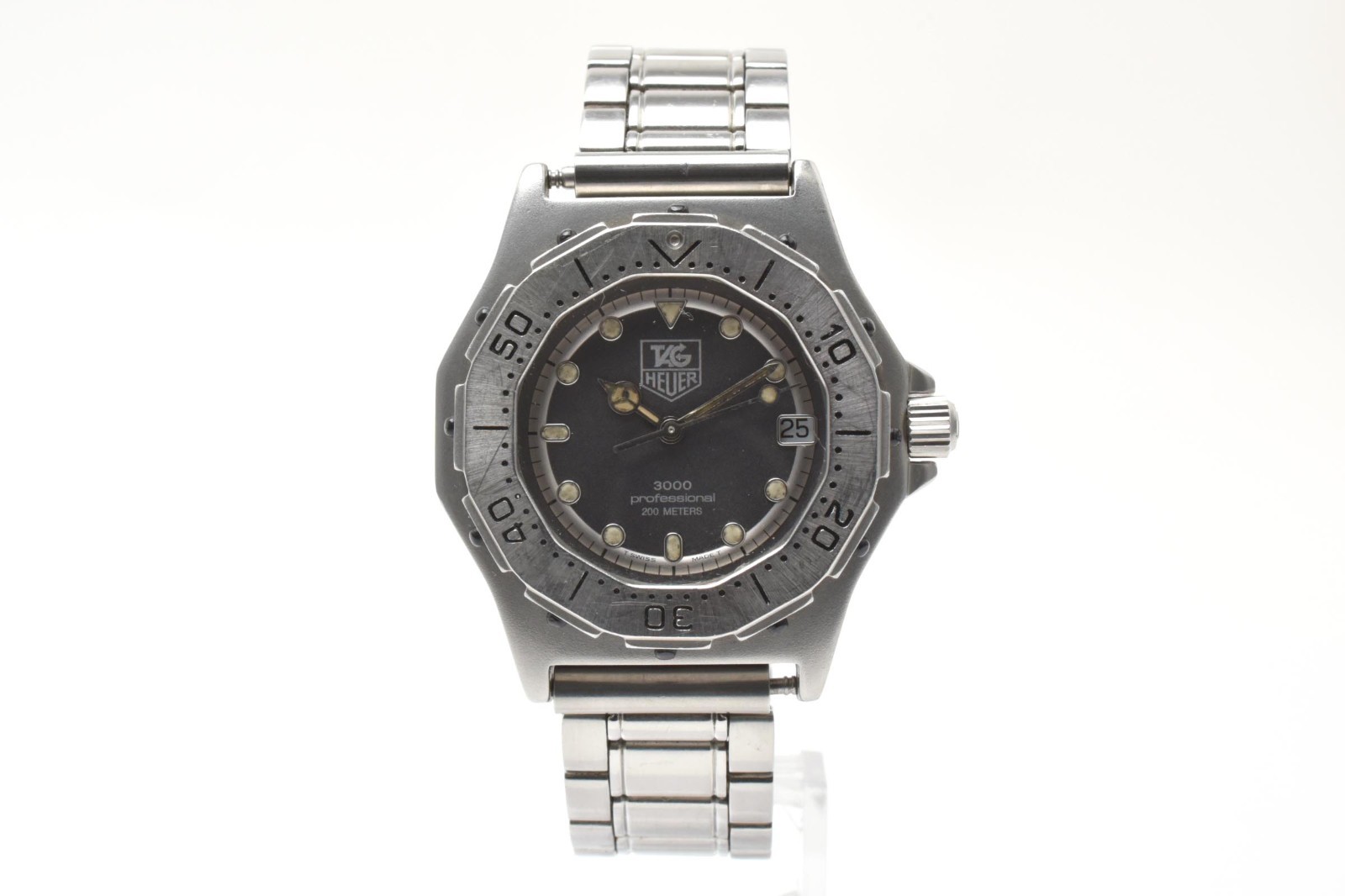 [EXC+4] TAG Heuer 3000 932.213 Gray Dial 200M Quartz Unisex Watch From JAPAN