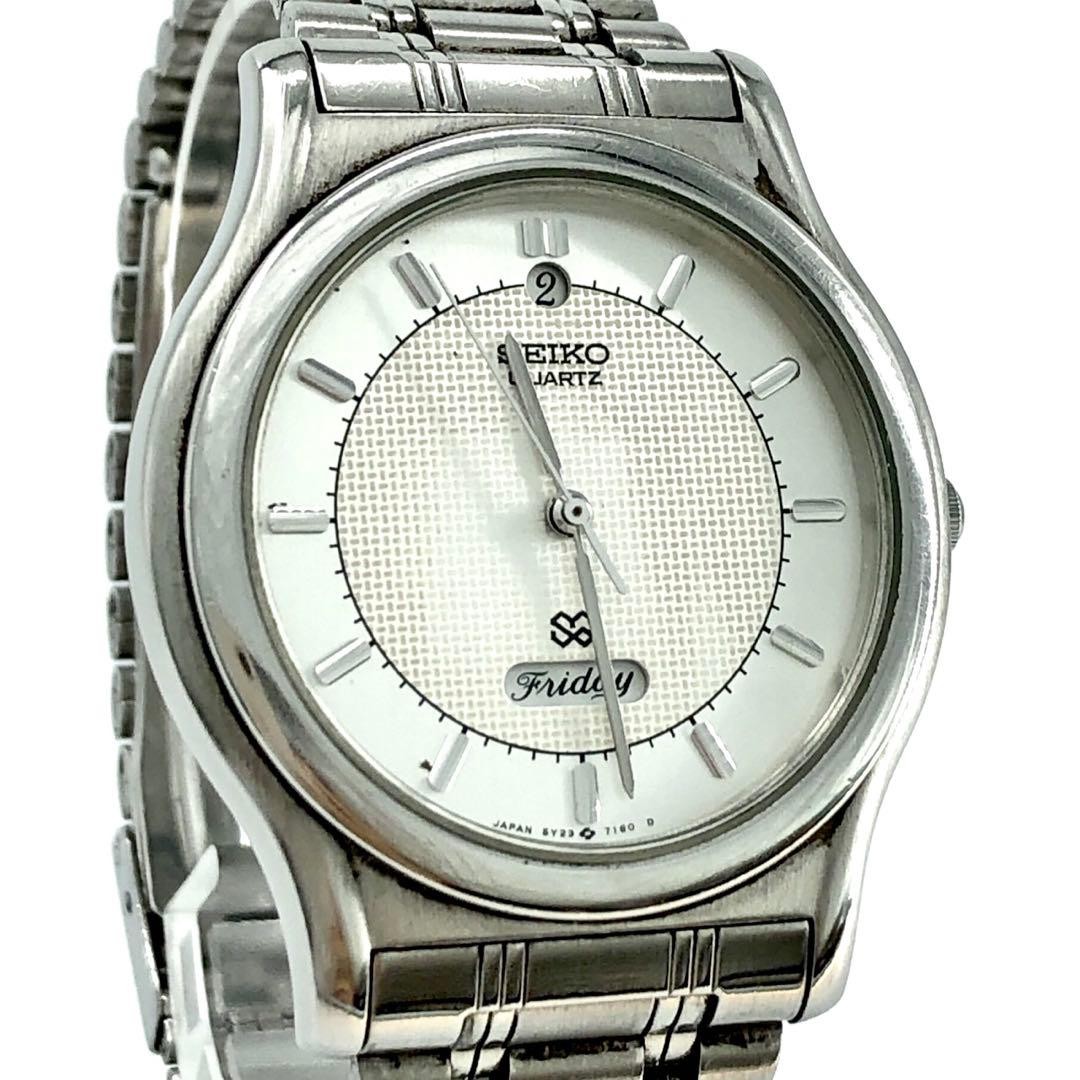 SEIKO 5Y23 7080 Quartz Day Date Men’s Watch from 1988