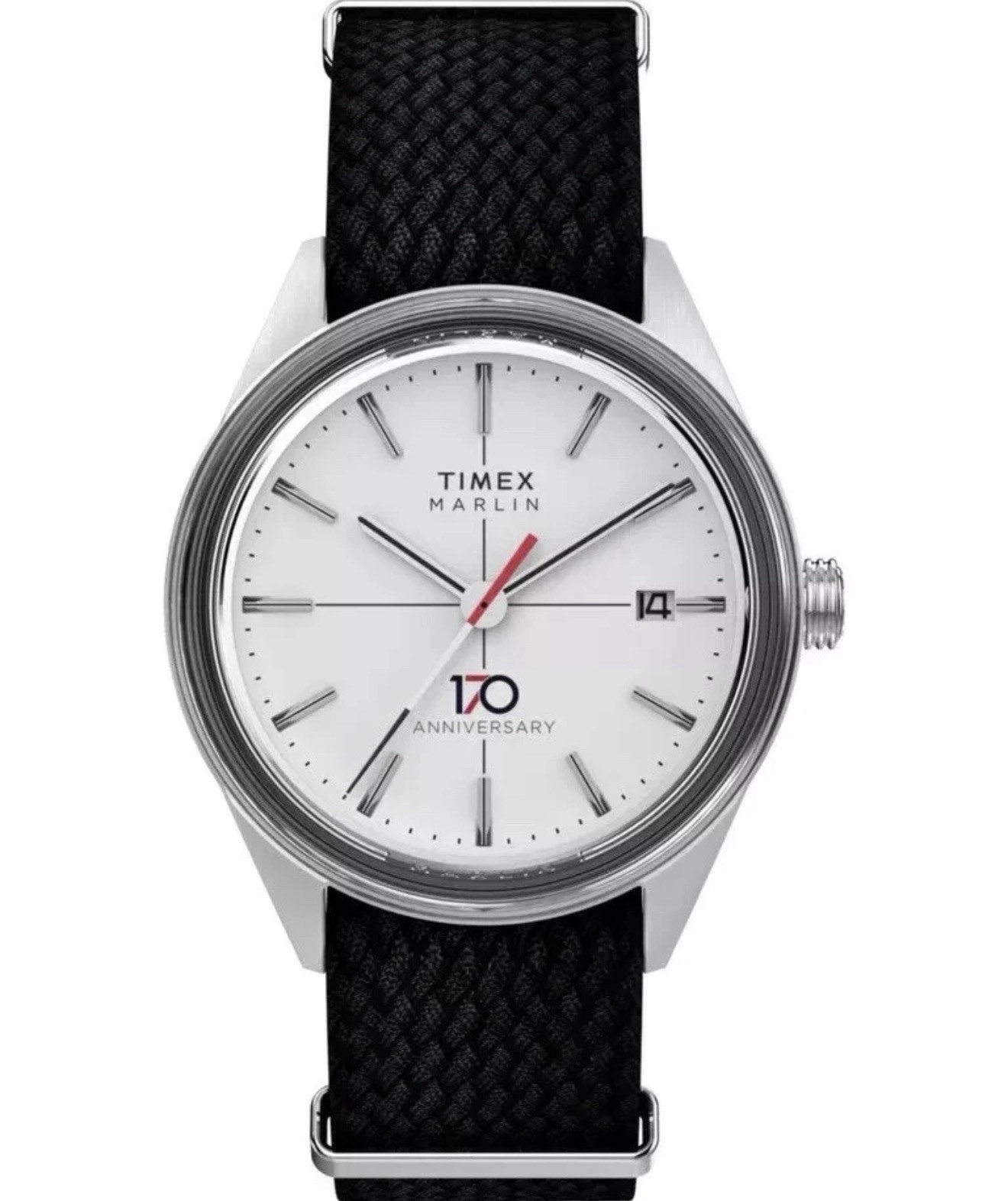 Timex Marlin Jet 170th Anniversary 38mm Fabric Strap Watch 24/170