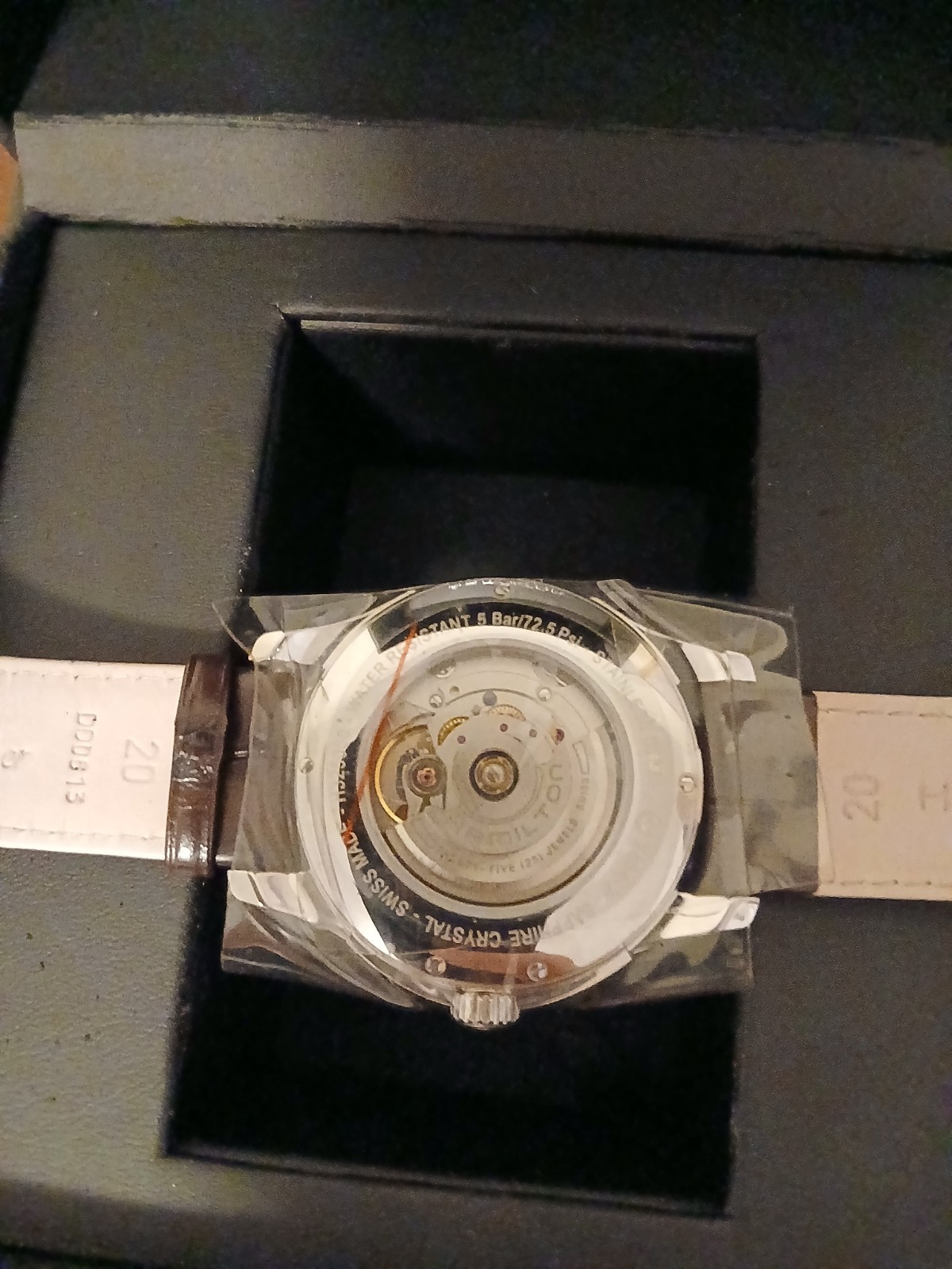 NEW HAMILTON JAZZMASTER DAY DATE AUTO H32505511 40MM w/Box & Papers