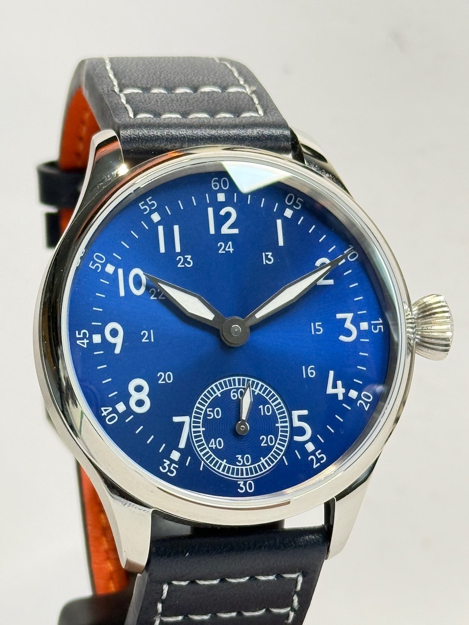 Pike Watches Hamburg Handcrafted Flieger Watch Aviator 41mm Mechanical 30m