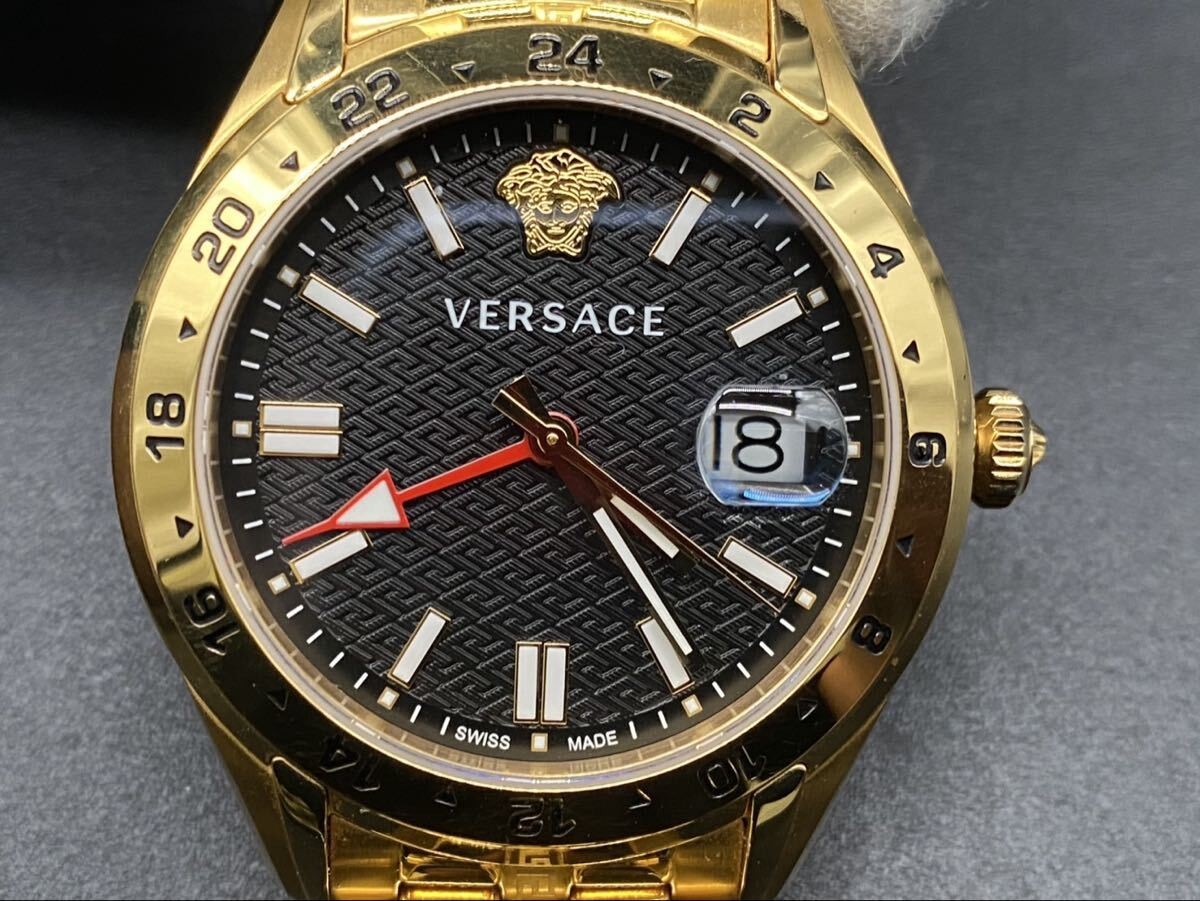 [B1Y] VERSACE Quartz Men’s Watch Greca Time VE7C23000 [p7q]