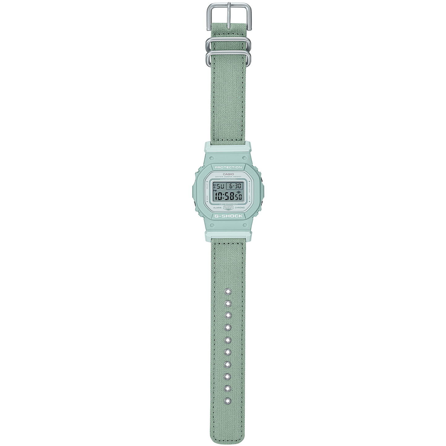 CASIO G-SHOCK GMD-S5600CT-3JF FOOD TEXTILE TRUECOTTON Digital Watch Blue 40.5mm