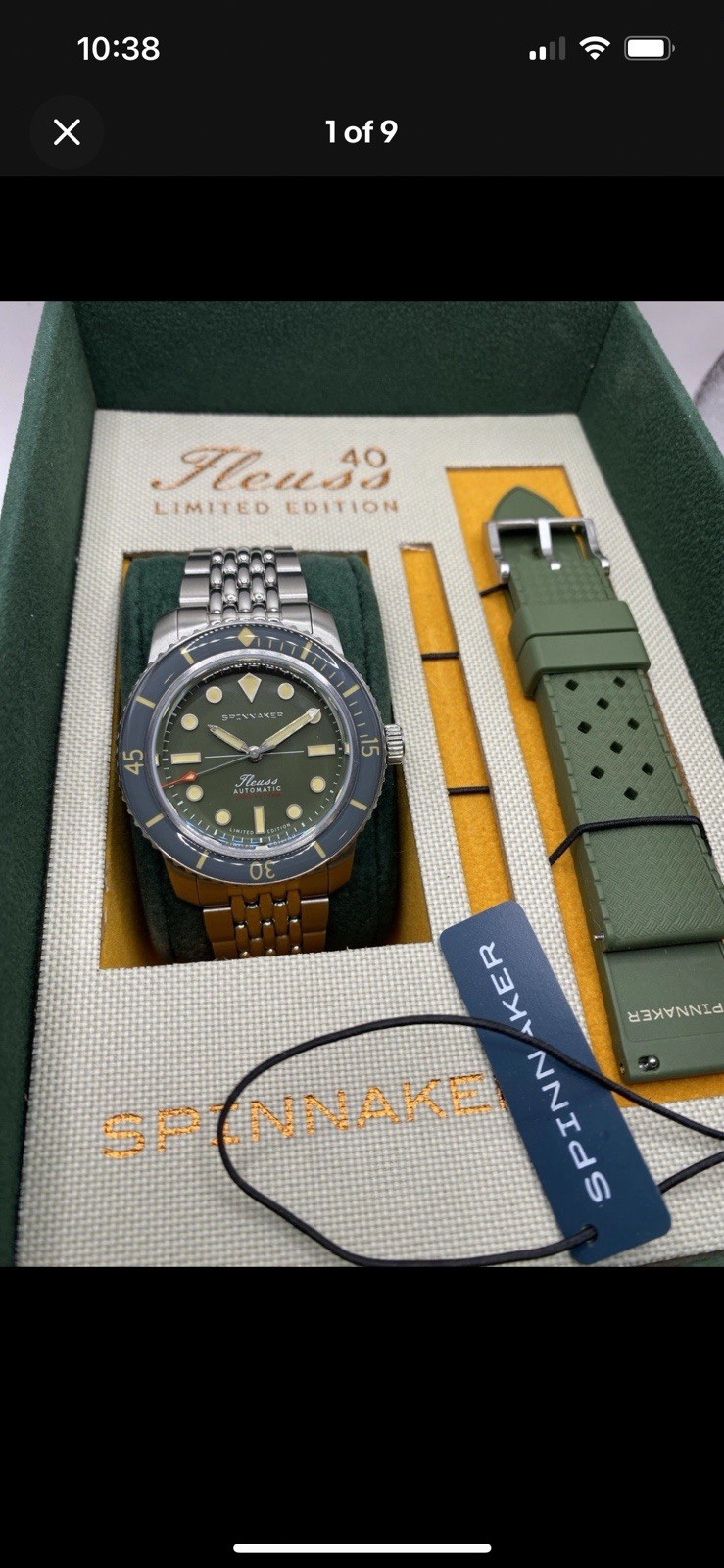 Mens SPINNAKER Fleuss 40 Automatic – 145th Limited Edition Watch