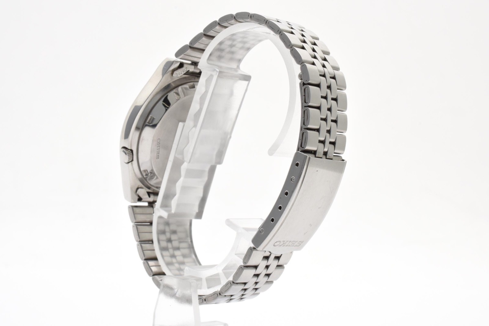 【Exc+5】SEIKO 5 7S26-3170 Automatic Vintage Mens Round Watch White Dial Japan