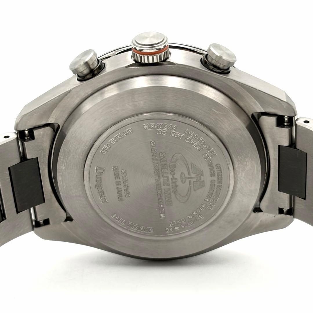 CITIZEN ATTESA Act Line Watch CC3085 51L Eco Drive Solar Radio Men’s Titanium