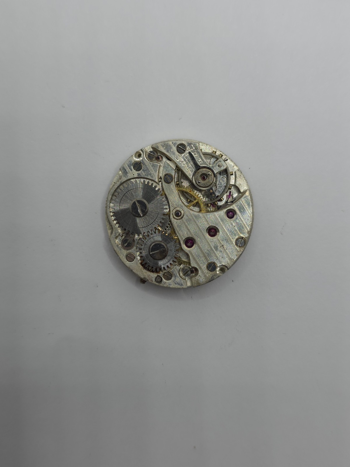 Vintage Perfex Watch Movement Cal. 233 cupillard From 1930 Good Balance Parts