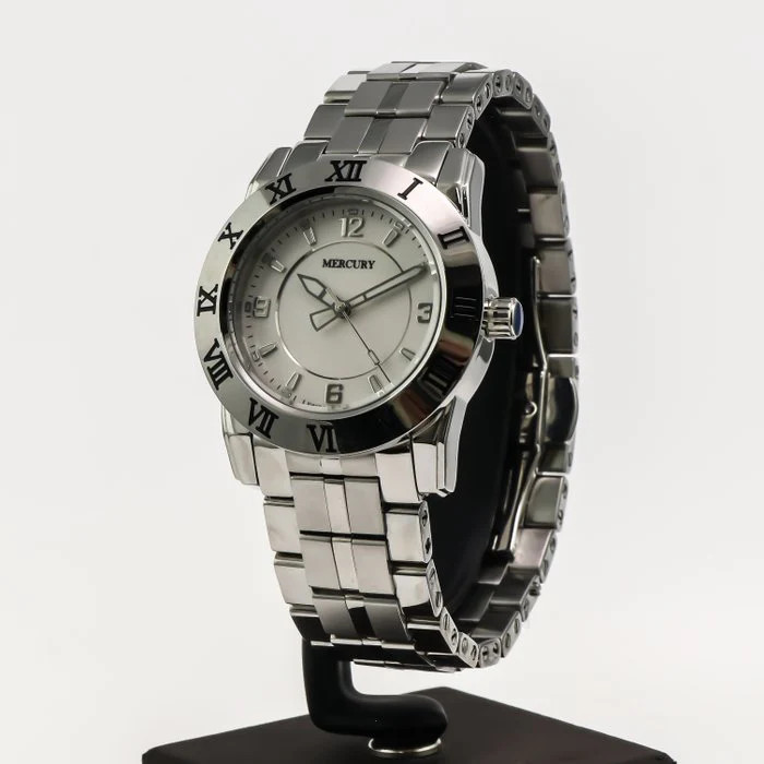 MERCURY – Swiss Watch – ME10230-SS-1 Quartz 36 mm ME10230 50m (5 ATM, 169 ft)
