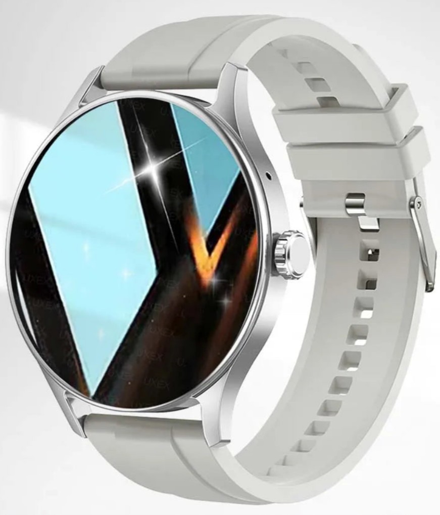 Round Wristwatch Multicolor Dial Assorted Bands Silver Black Rose Gold Case