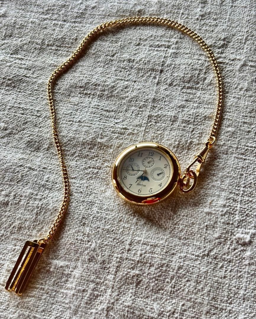 Citizen JUNCTION vintage pocket watch complete item
