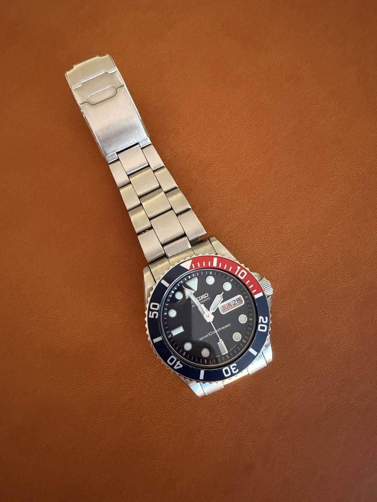 Seiko 7S26-0040 SKX033 Automatic Pepsi Watch