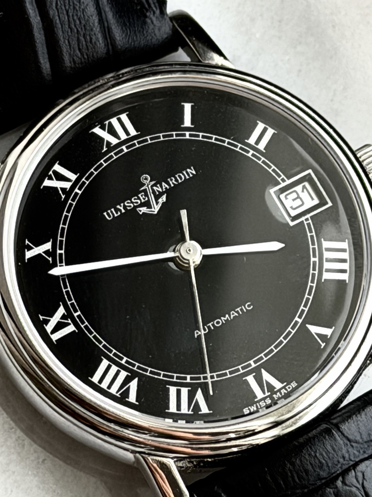 Ulysse Nardin San Marco 31mm Automatic | Black Roman Dial | ETA 2892-2